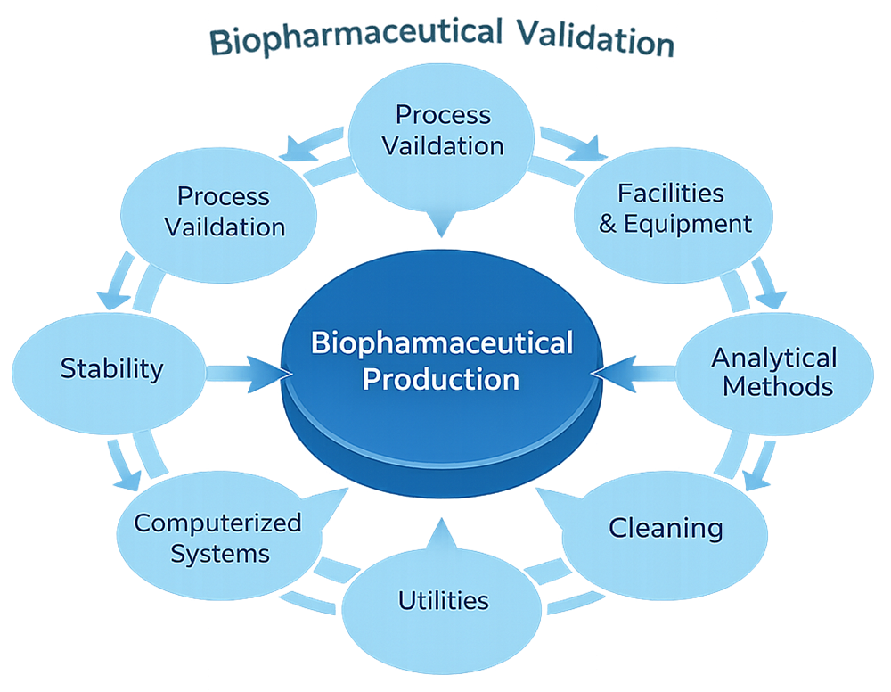 Validation Requirements for Biopharmaceutical Production