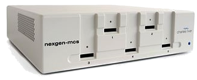 Automated endotoxin testing system used for kinetic chromogenic and turbidimetric bacterial endotoxin assays with integrated optical measurement and electronic data capture.